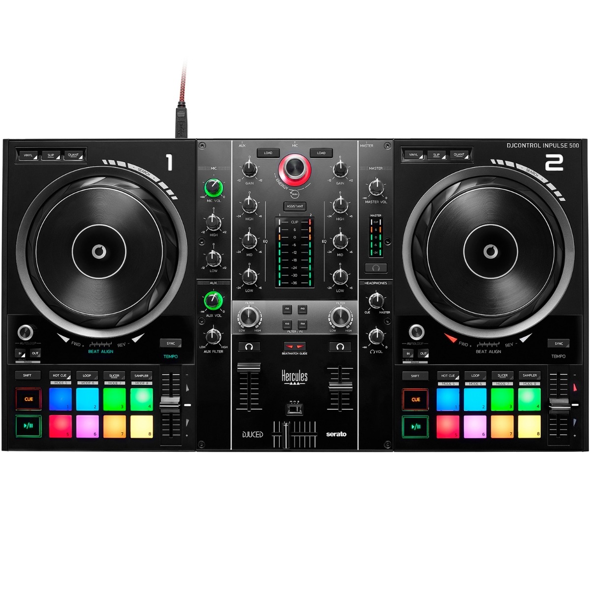 Hercules Djcontrol Inpulse 500 Dj Controller