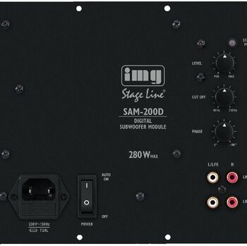 Img Stageline Sam-200d Subwoofer Forstærkermodul 280w Energieffektiv