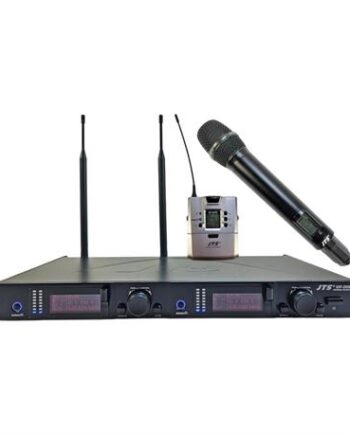 Jts Trådløs Mikrofonsæt Med Håndholdt Og Beltpack    Kanaler 75 Mhz Wideband