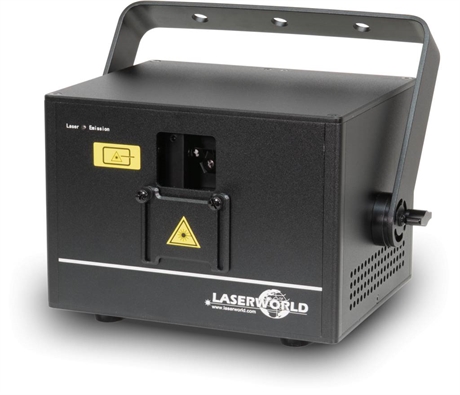 Laserworld Cube Watt Rgb Laser Med App Styring Fra Mobil Og Indbygget Batteri