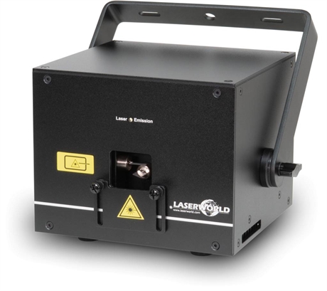 Laserworld Cube Watt Rgb Laser Med App Styring Fra Mobil