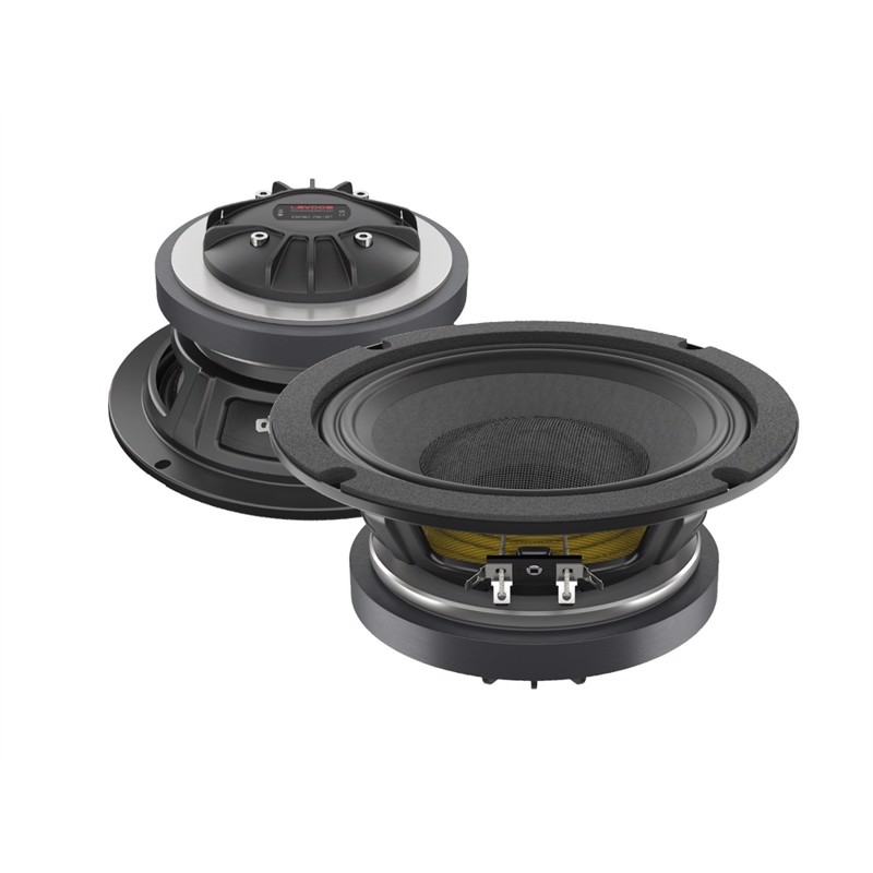 Lavoce Csf061 70k     Quot  Coaxial Ferrite Magnet Steel Basket Driver