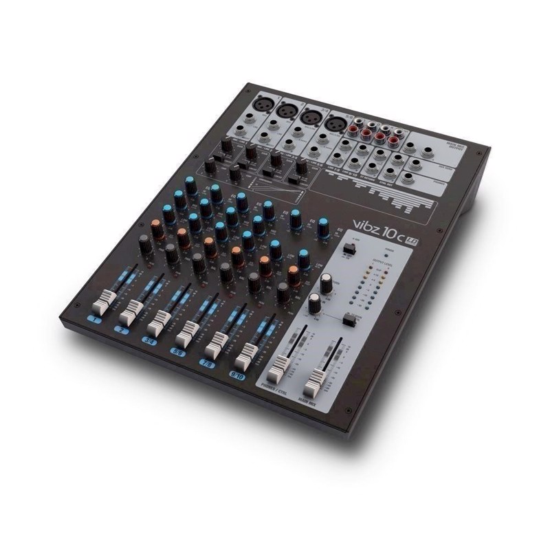 Ld 10 Channel Mixing Console With Compressor Vibz 10