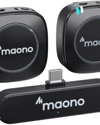 Maono Wm820 C2  Tx   Tx   Rx  Dobbelt Trådløst Usb-  Mikrofon-sæt
