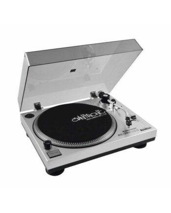 Omnitronic Bd-1380  Begynder Dj Pladespiller    Usb  Sølv