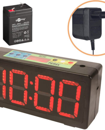Perel Wc200 Tidtagnings Ur Med Op Nedtælling  Timer Og Alarm Bundle