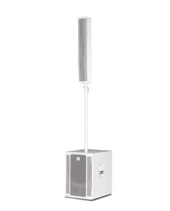 Rcf Evox12 Højttaler System   Aktiv Sub     Passiv Top  Hvid