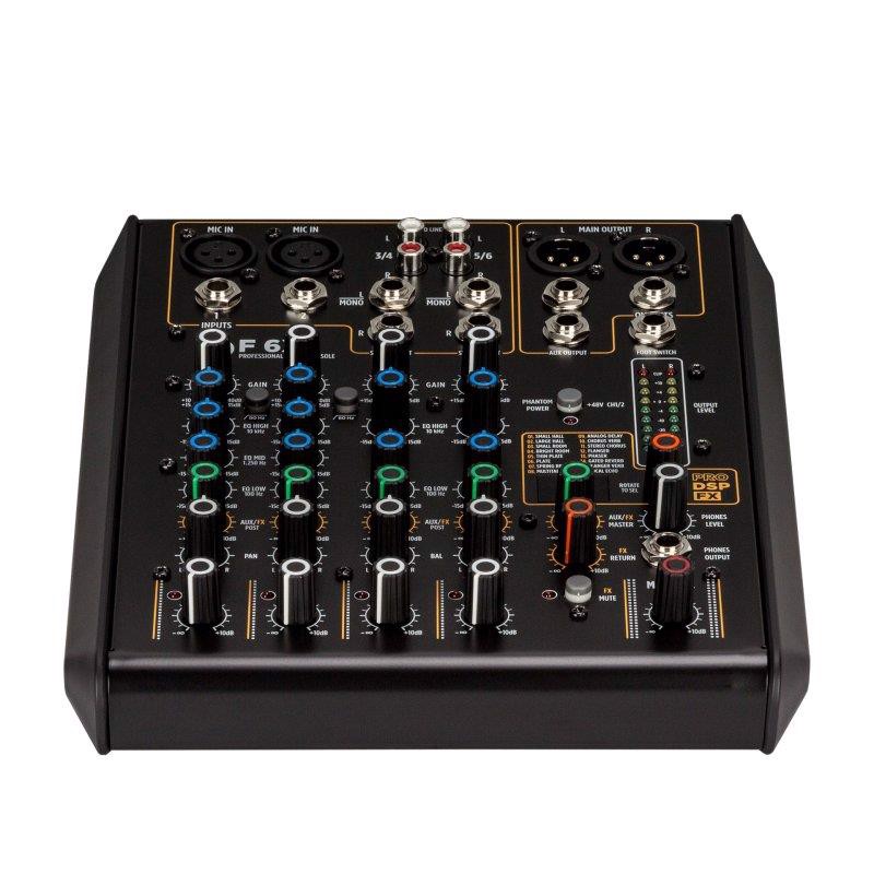 Rcf Mixer 6x Kanaler Og Dsp