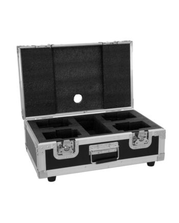 Roadinger Flightcase 4x Akku Dot   Rgb Ww Quickdmx