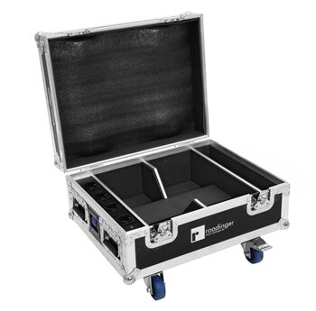 Roadinger Flightcase 4x Akku Ip Up-  Quickdmx With Charging Func