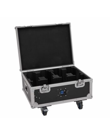 Roadinger Flightcase 4x Akku Mbt-  With Wheels And Charging Function