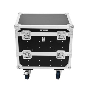 Roadinger Flightcase 8x Ip Pix Strobe Rgb Cw Ww With Wheels