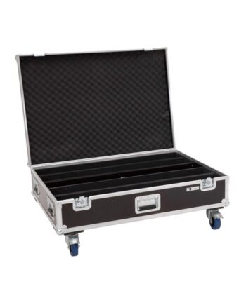 Roadinger Flightcase 4x Led Ip  -pix   Qcl  -pix 12 Hcl With Wheels