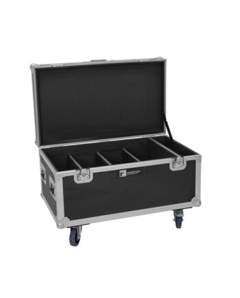 Roadinger Flightcase 4x Multiflood Ip 8x10w Rgbw Wash