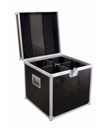 Roadinger Flightcase 4x Par-64 Spot Long