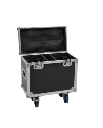 Roadinger Flightcase 2x Tmh-b120 With Wheels
