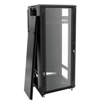 Roadinger Ssc-24 Steel Cabinet With Glass Door 24u