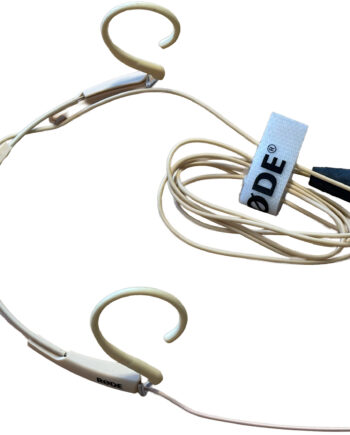 Røde Hs2-pl Large Headset Med 4pol Mini    Stik  Passer Til Mipro   Kugle  Beige