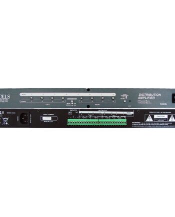 Rolls Ra63s Line Level-forstærker Til Distribution Af   Balancerede Mono   Stereo Audiosignaler