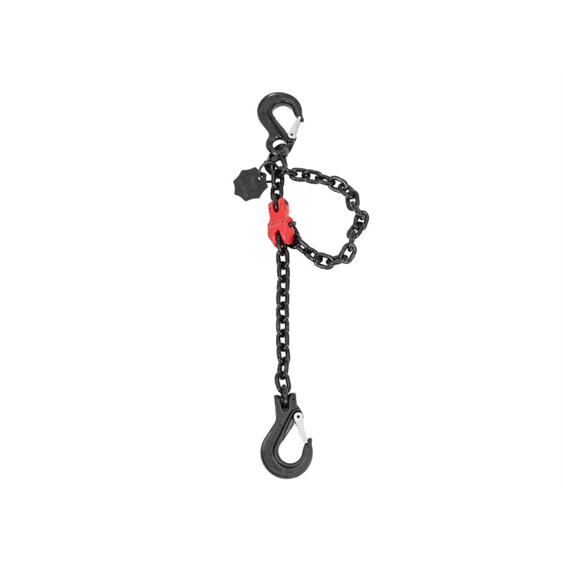 Safetex Chain Sling 1leg With Clevis Shortening Clutches Locked 1m Wll2000kg