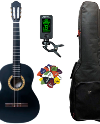 Santana Classical 18 Klassisk Guitar     Pakke Matt Black