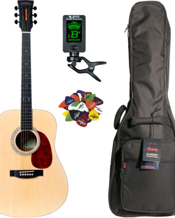 Santana Player D11  Western Guitar Pakke  Natur