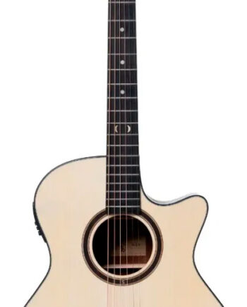 Santana Player G14 Western Guitar Med Pickup  Tuner Og Cutaway Natur