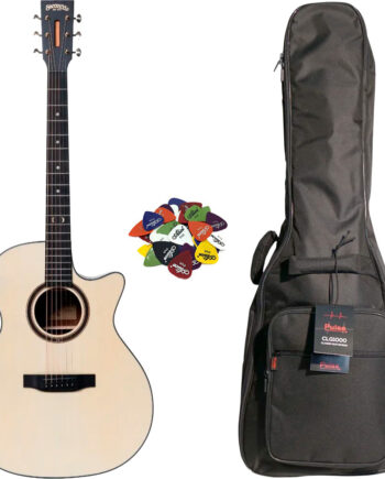 Santana Player G14 Western Guitar Pakkepakke Natur