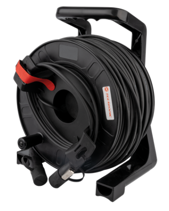 Seetronic Fiberoptisk Kabel 100   På Kabelrulle