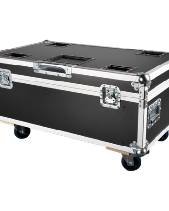 Showtec Case For 4x Titan Strobe 1000 Fx   Titan Matrix Fx Penn Elcom Locks   Handle Swivel Wheels With Brake