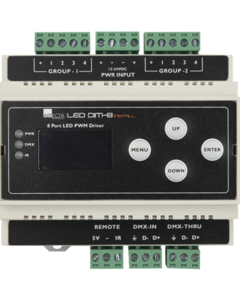 Showtec Led Dim-  Installation Din-skinne  Rgbw Max 25 Amp