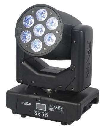 Showtec Shark Wash One 7x 12   Rgbwa-uv Led Wash Movinghead