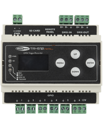 Showtec Tr-512 Installér Din-skinne