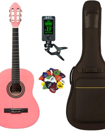 Stagg C430   Pk     Spansk Børne Guitar Pakke  Pink