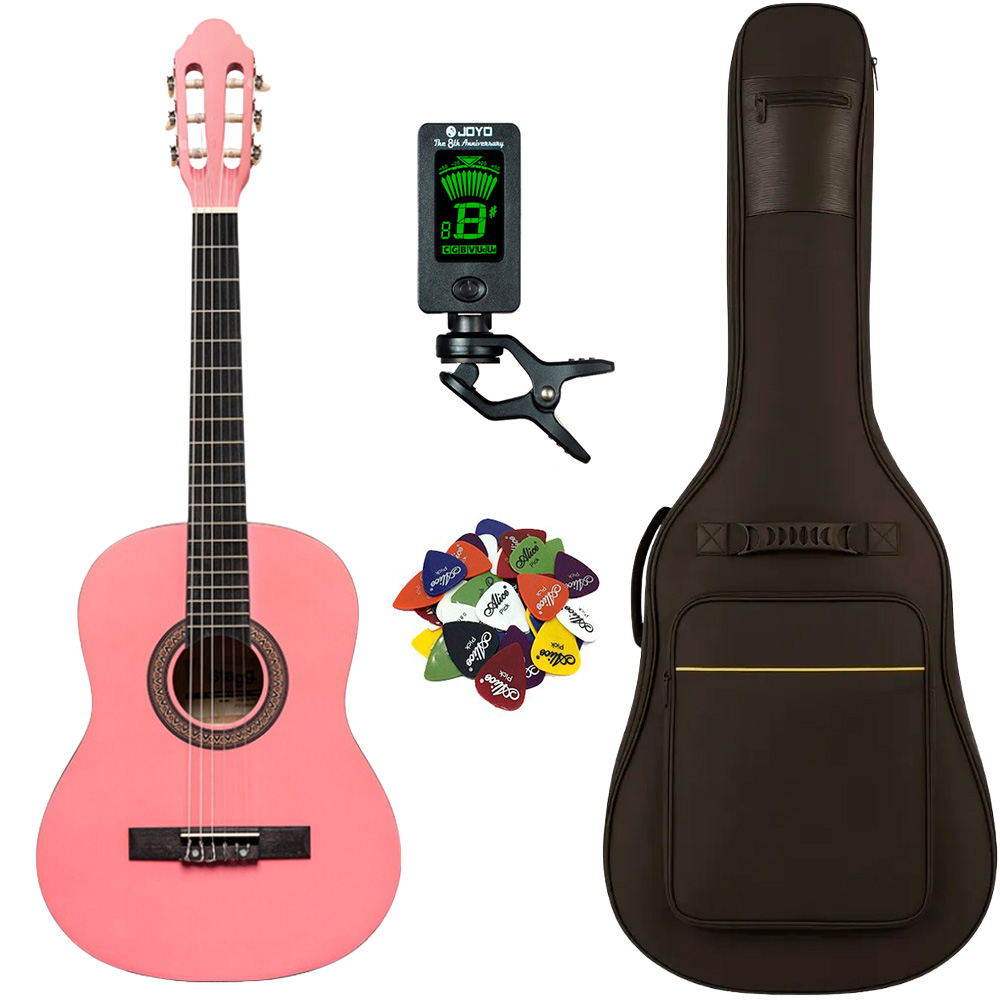 Stagg C430 Pk Spansk Børne Guitar Pakke Pink