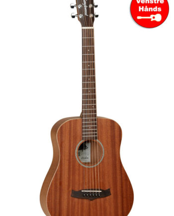 Tanglewood Tw2tlh Travel Model Venstrehånds Western Guitar Mahogni