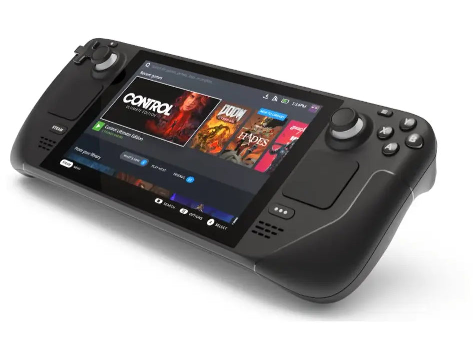 Valve Steam Deck 16gb 256gb Steamos Uk Konsol Geekd Dk