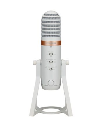 Yamaha Ag01 Live Streaming Usb-mikrofon Med Integreret Mixer  Software Inkluderet  Hvid