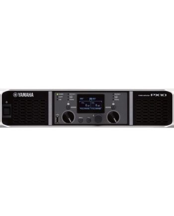 Yamaha Px10 2x 1200w Ved    Peq  Crossover  Filtre  Delay  Og Limiter Funktioner