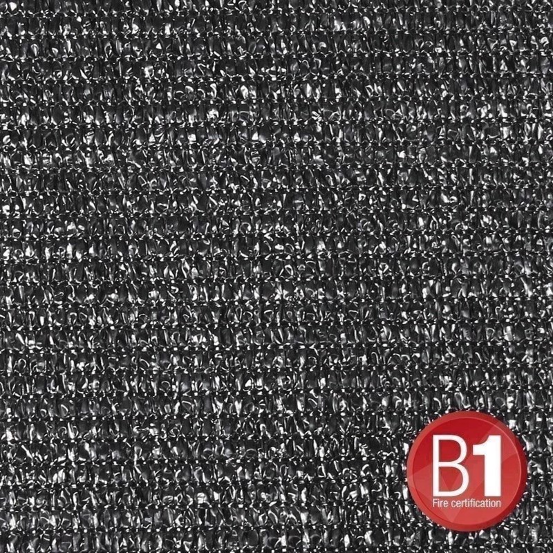 Adam Hall Gauze  Material 100 3x6m With Eyelets  Black 0155   36