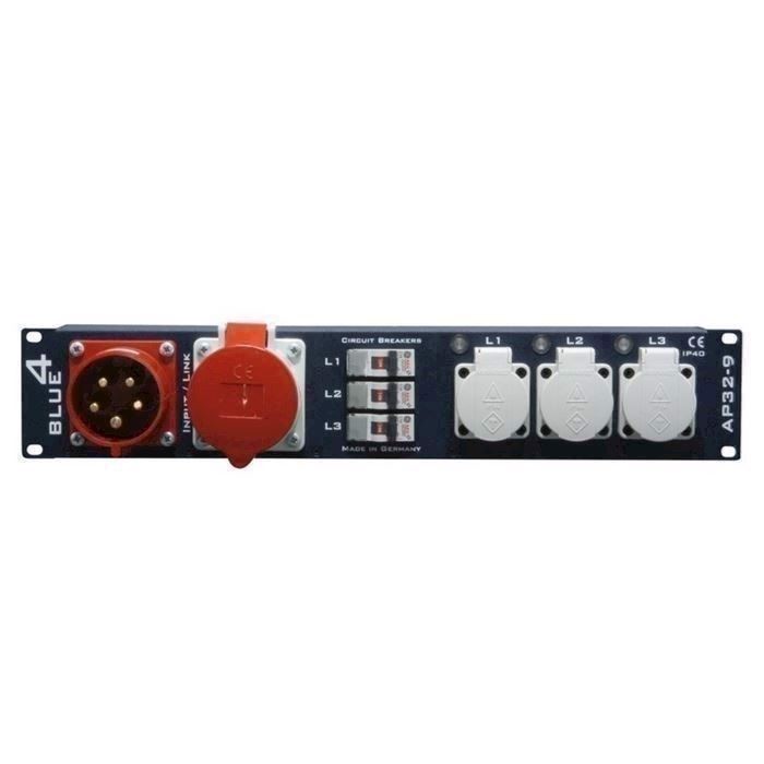 Adam Hall 19 Quot  Mains Power Strip         Sockets 87480