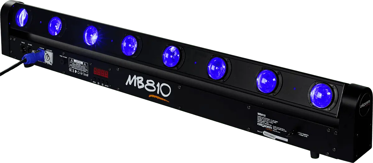 Algam Lighting Mb810 Rgbw Led Motorized Bar