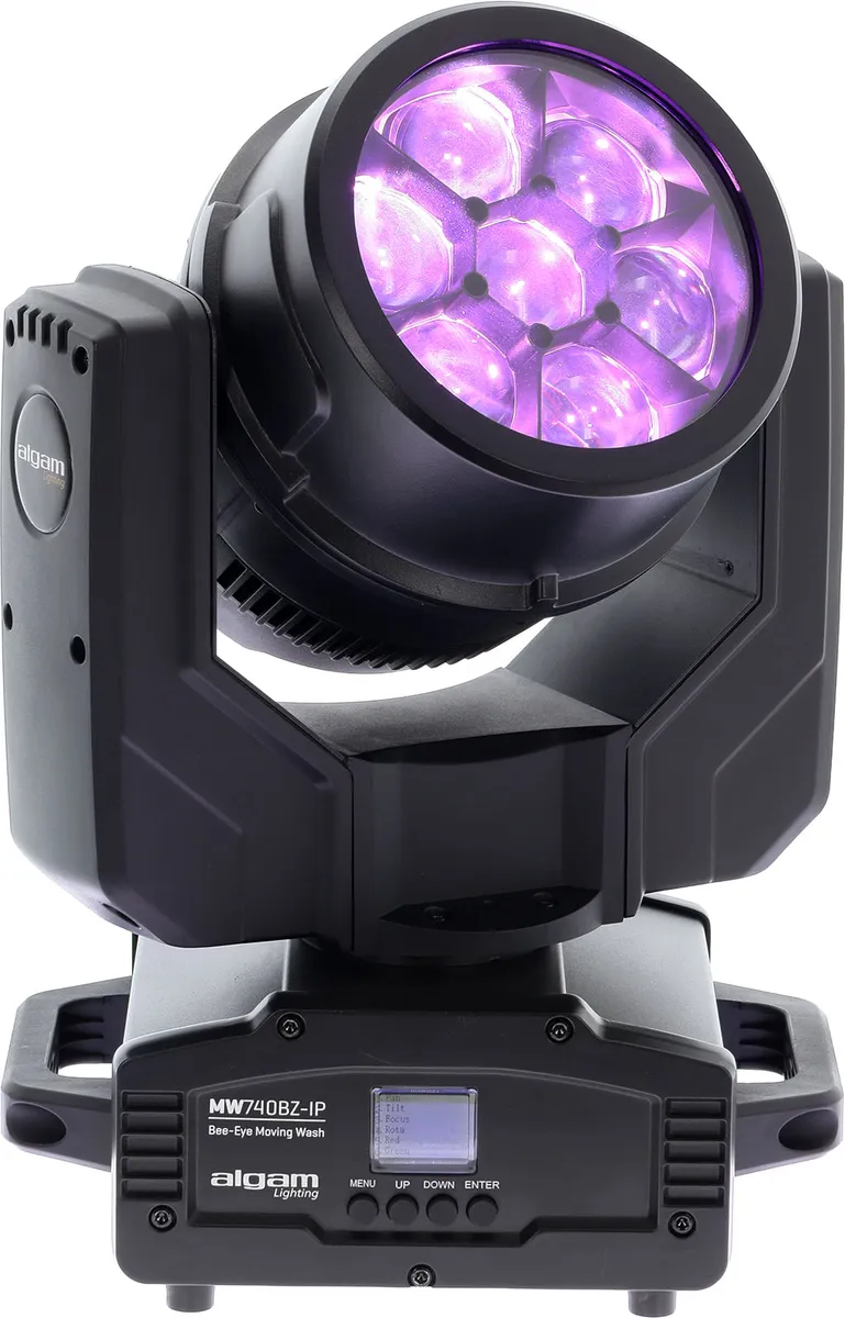 Algam Lighting Mw740bz-ip 7x40w Led Rgbw Wash Led Ip Movinghead