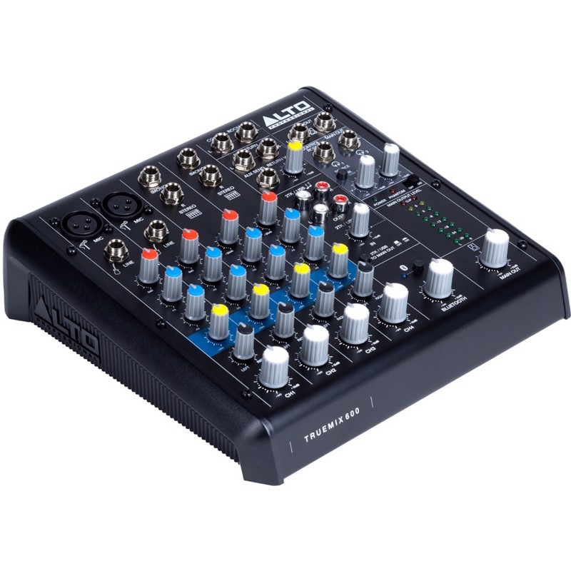 Alto Truemix 600   -kanals Mixer Med Usb Og Bluetooth