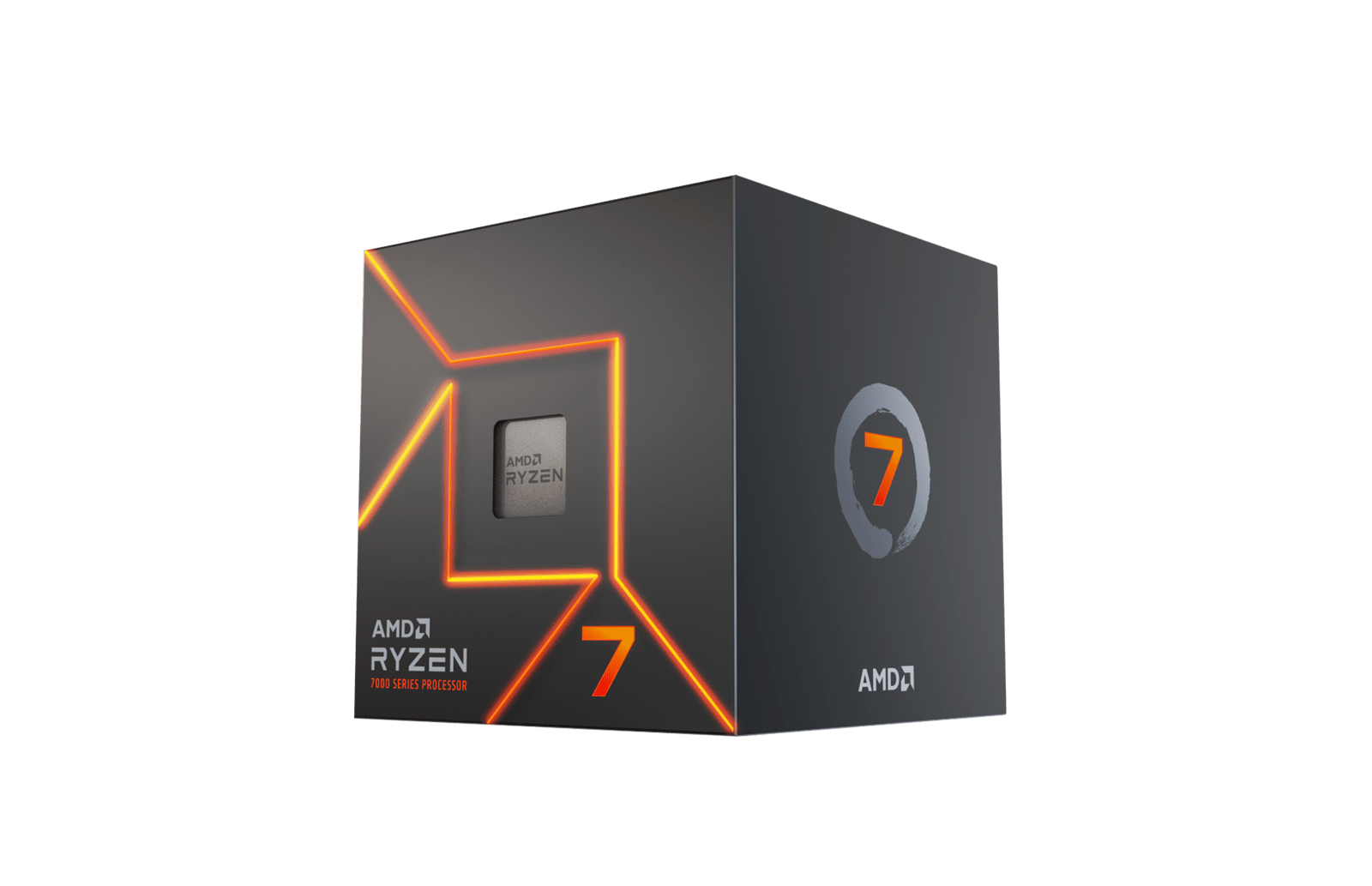 Amd Ryzen   7700     Ghz 40mb  Am5  65w Wraith Prism Cooler
