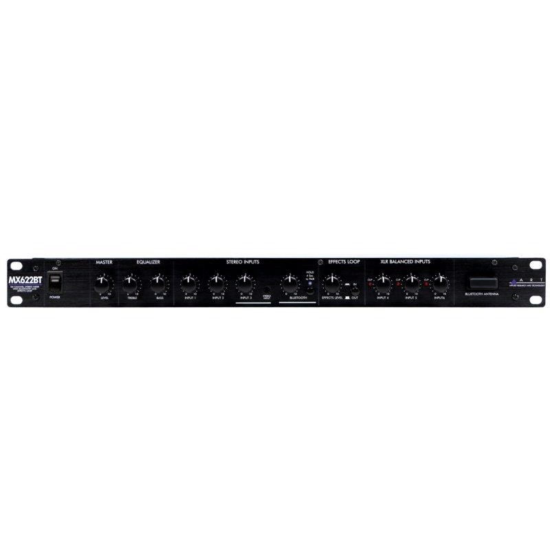 Art Installationsmixer   Kanaler Stereo Med Eq Og Bluetooth