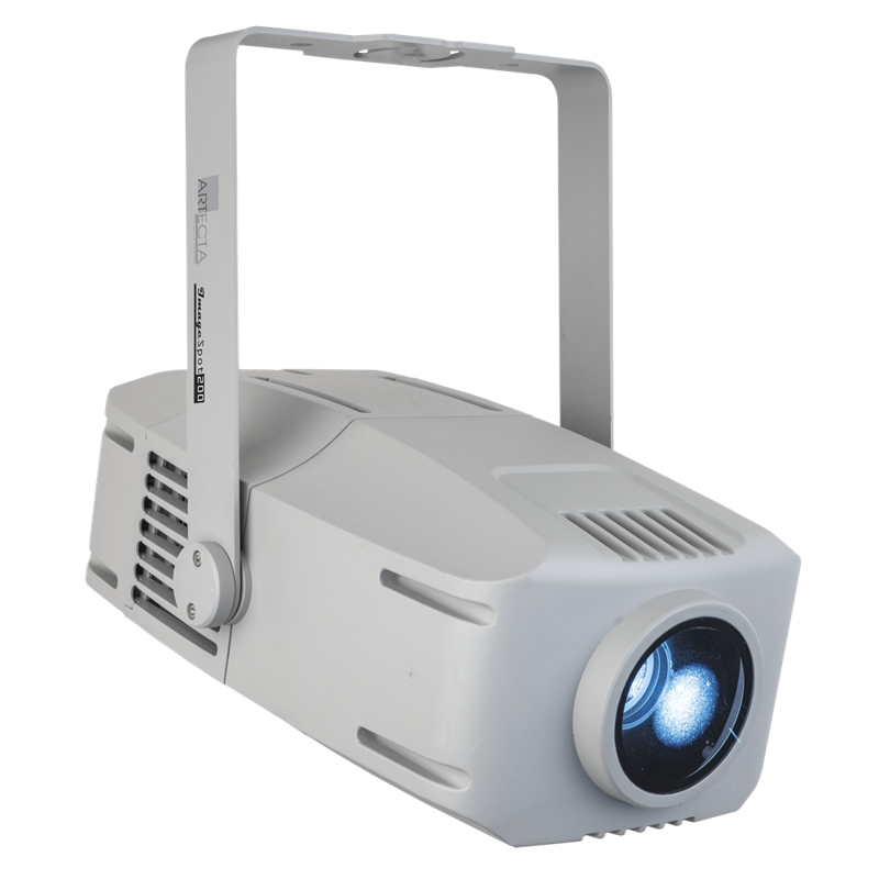 Artecta Image Spot 200 200   Led Gobo Projektor Spot Med Farvehjul Ip65