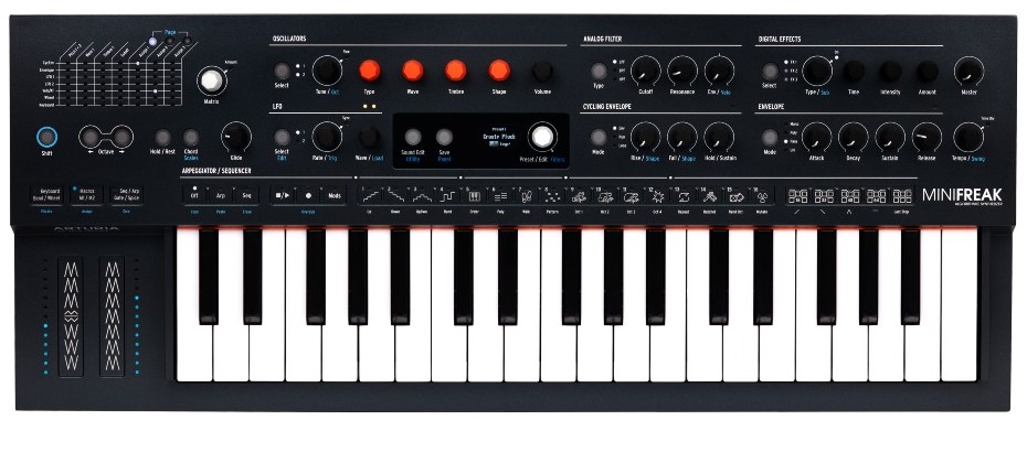 Arturia Minifreak Synthesizer Sort