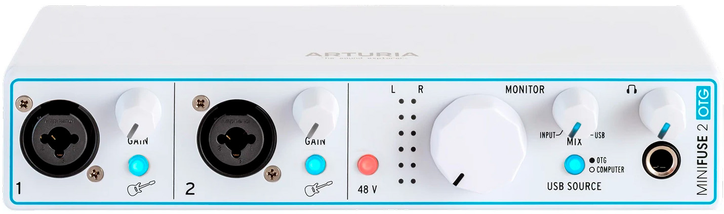 Arturia Minifuse   Otg Mobil Lydkort Hvid