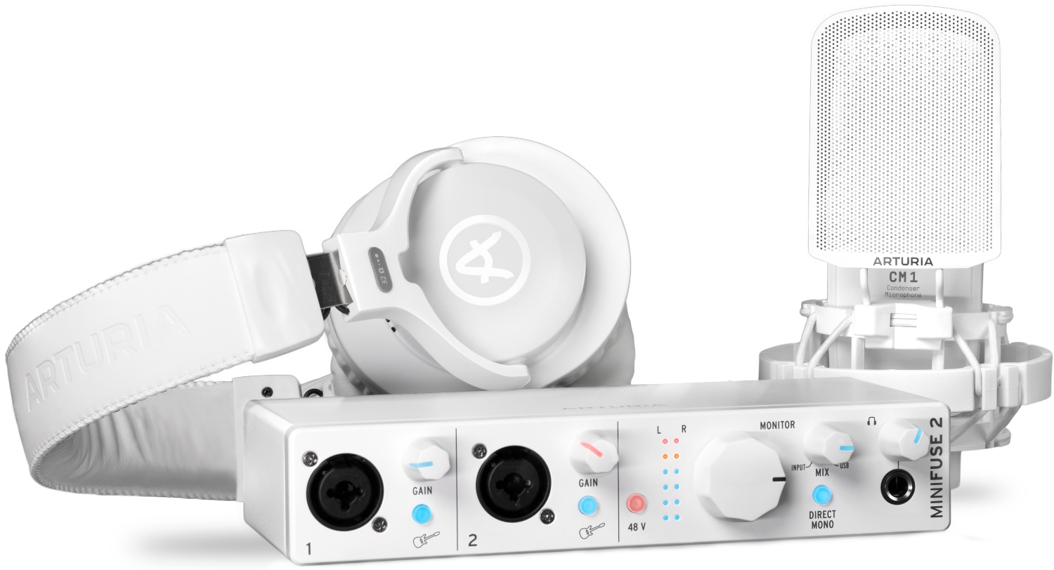 Arturia Minifuse   Recording Pack Hvid